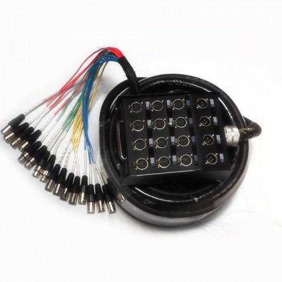 Multipar  12 canales 4 retornos de 30 mts. PRODB SC048-1630