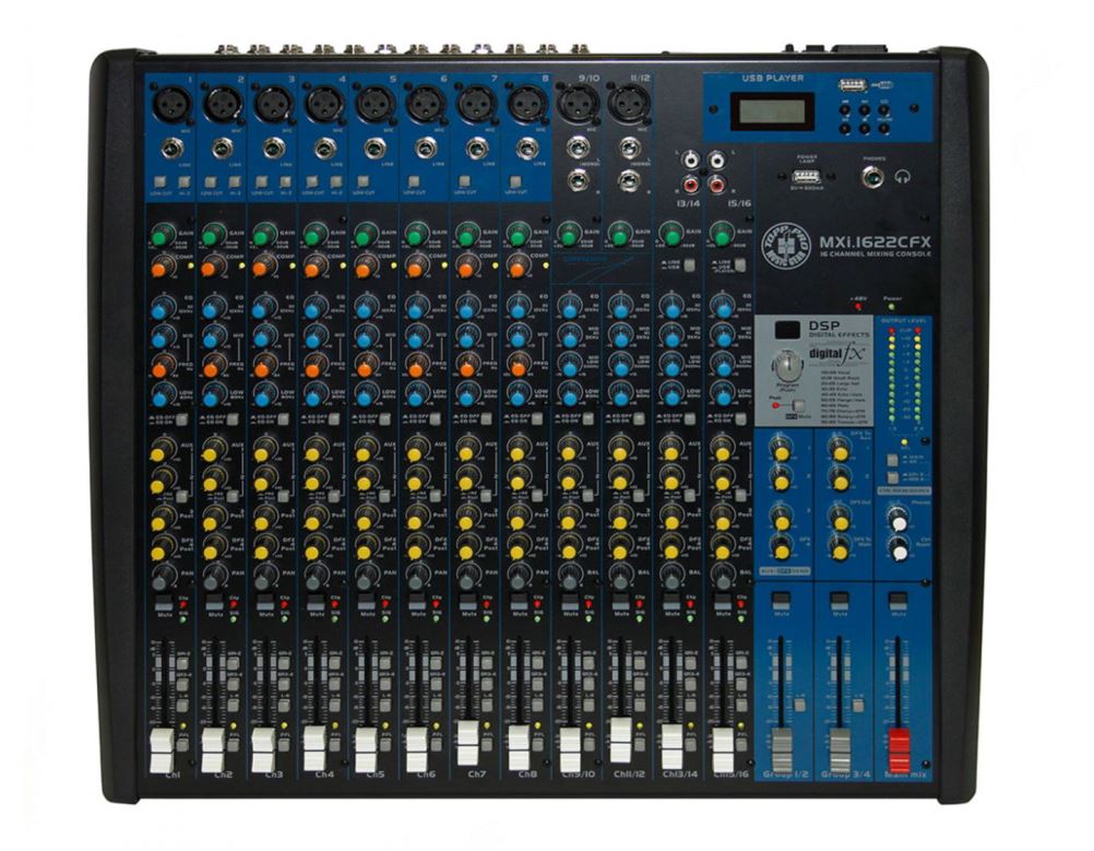 CONSOLA TOPP PRO MXi.1622CFX