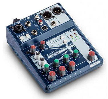 Soundcraft Notepad 5 con USB