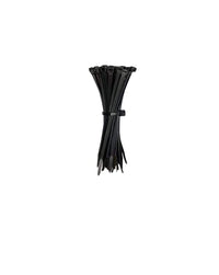 Pack 100 Amarras Plásticas Negras 3x100mm Nylon - Urdile