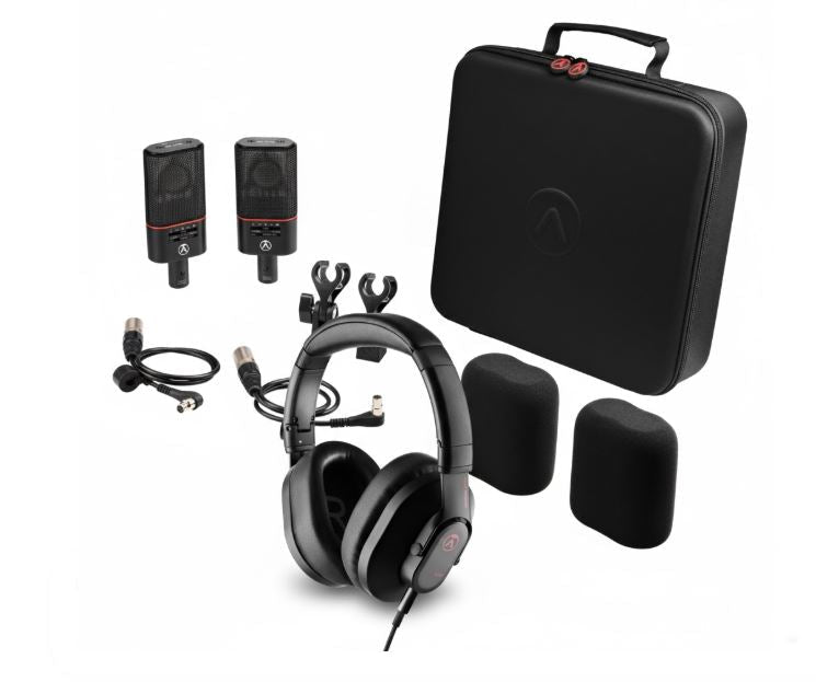 PACK MICROFONO AUSTRIAN AUDIO OC818 BLACK DUAL SET + AUDIFONO AUSTRIAN AUDIO HI - X20 - Urdile