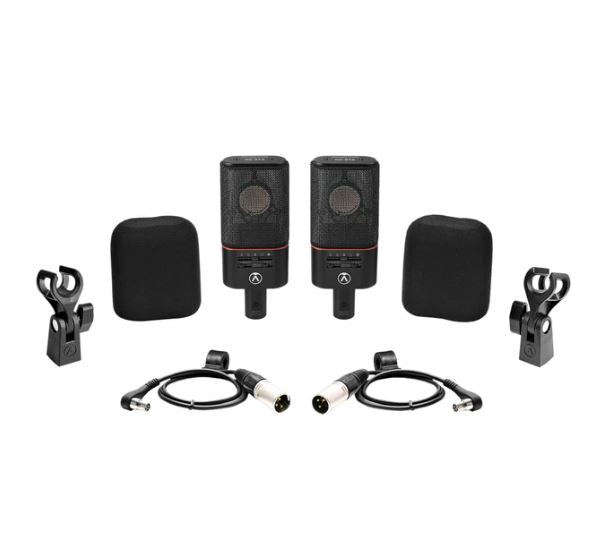 PACK MICROFONO AUSTRIAN AUDIO OC818 BLACK DUAL SET + AUDIFONO AUSTRIAN AUDIO HI - X20 - Urdile