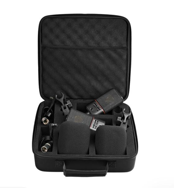 PACK MICROFONO AUSTRIAN AUDIO OC818 BLACK DUAL SET + AUDIFONO AUSTRIAN AUDIO HI - X20 - Urdile
