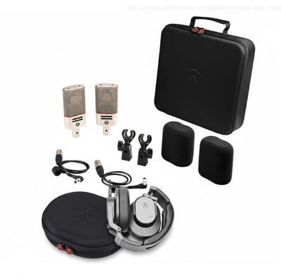 PACK MICROFONO AUSTRIAN AUDIO OC818 DUAL SET GO + AUDIFONOS HI - X55 + CASE HXHC - Urdile