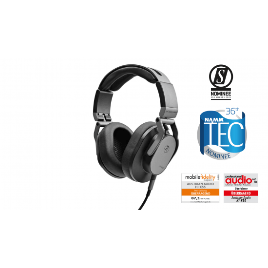 PACK MICROFONO AUSTRIAN AUDIO OC818 DUAL SET GO + AUDIFONOS HI - X55 + CASE HXHC - Urdile