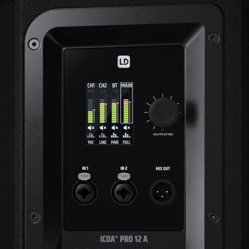 Parlante Activo Icoa PRO 12 A LD Systems - Urdile