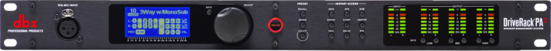 Procesador digital dbx DriveRack PA2