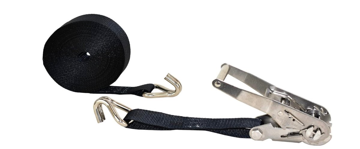 Ratchet Tie Down Straps Prodb-RTD50-250-8 Negro Eslinga - Urdile