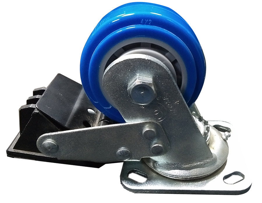 Rueda para cases GLOBE EXTRA c/freno