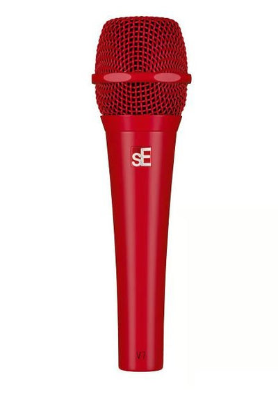 SE ELECTRONICS - Micrófono de mano vocal V7 RED Supercardioide - Urdile