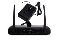 Sistema Inalámbrico UHF con microfono de lavalier Prodb