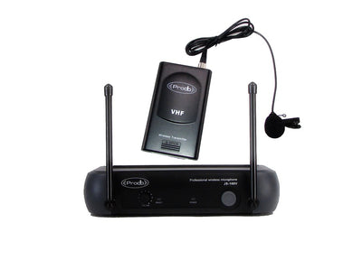 Sistema Inalámbrico VHF con microfono de lavalier Prodb