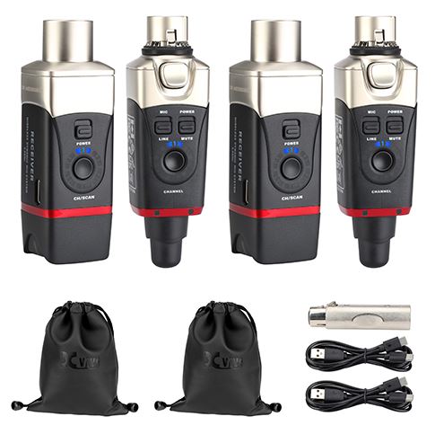 Sistema inalámbrico dual XVIVE U35D para audio - Urdile