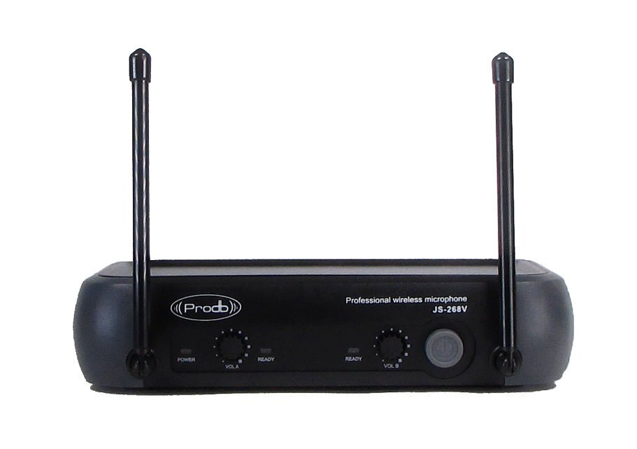 Sistema Inalámbrico Vhf con Micrófonos de Cintillo-lavalier Prodb - Urdile