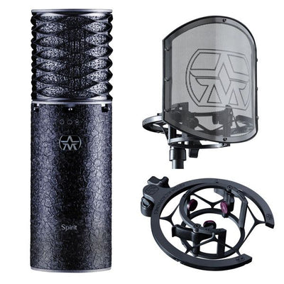 Set Micrófono de condensador Aston Spirit black