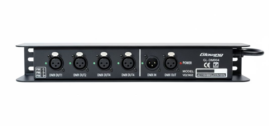 Splitter de señal DMX 4 canales - Urdile
