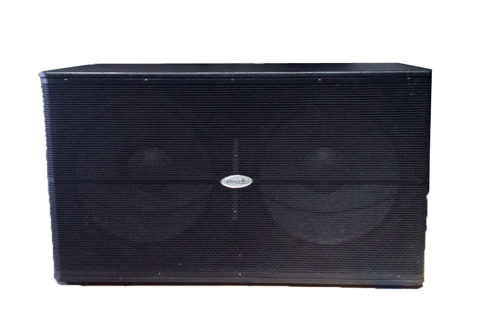 Subbajo Pasivo doble Prodb WJ218 18"