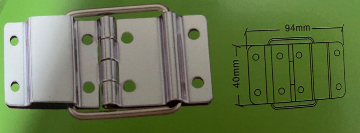 Bisagra freno mediana con tope SKU: VV3046