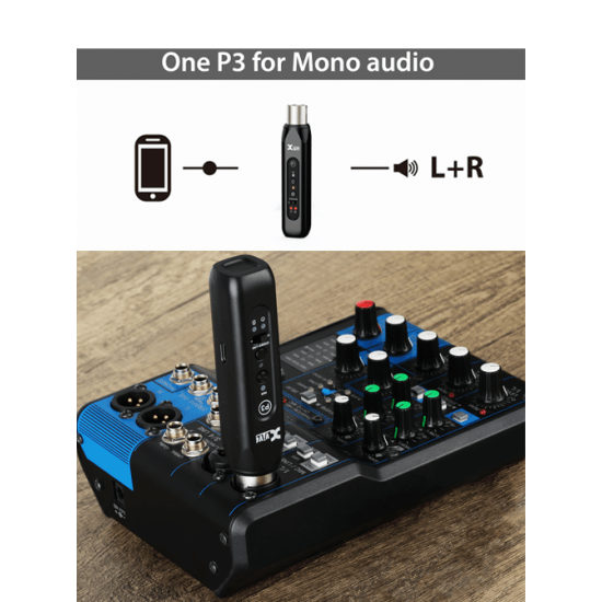 XVIVE P3 Receptor Bluetooth - Urdile