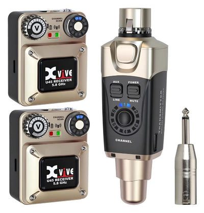 XVive U45R2 5.8GHz Monitor Dual Wireless System - Urdile